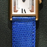 NOS 1996 Cartier Tank Must De Cartier Tri-Metal Roman Complete Set **UNWORN**