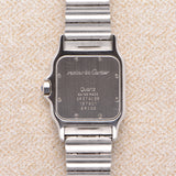 Cartier Santos Galbee Roman Ivory Dial