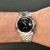 Tudor Prince Date-Day 76200 Black Dial