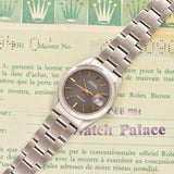 1983 Rolex Oysterdate Grey Dial - Box & Papers (Ref. 6694)