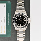 1997 Rolex Submariner 14060 With Rolex Service Certificate