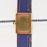Cartier Must De Tank Black Gilt Dial