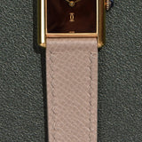 Cartier Tank Must De Cartier Marble Brown Dial