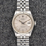 1972 Rolex Datejust Silver Dial - Box & Papers