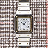 Cartier Santos Carree Two-Tone