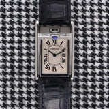 1999 Cartier Tank Basculante Mécanique - Box & Papers