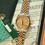 1987 Rolex Datejust 16013 Linen DIal With A Complete Set
