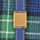 Cartier Must De Tank 'Lapis' Blue Dial - Box & Papers