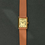 Cartier Tank 'Must De' Lemon Roman Complete Set