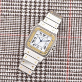 Cartier Santos Carree Two-Tone