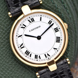 Cartier Vendome 18k Gold - Paris Dial