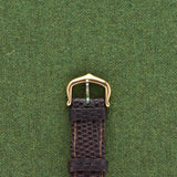 Cartier Must De Tank Brown Marble Dial