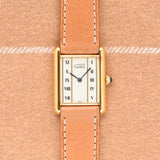Cartier Must De Tank Ivory Column Roman Dial - Rare Matte Dial