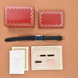 Cartier Must De Tank 'Lapis' Blue Dial - Box & Papers