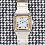 Cartier Santos Carree Two-Tone - Box & Papers
