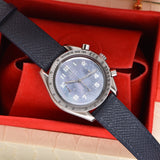 1998 Omega Speedmaster Reduced Mother Of Pearl - Complete Set