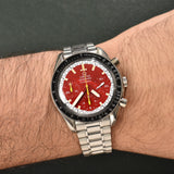 1999 Omega Speedmaster 3510.61 Red Schumacher Complete Set