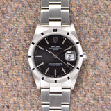 2000 Rolex Oyster Perpetual Date Black Dial