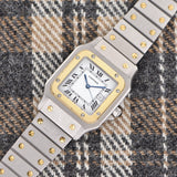 Cartier Santos Carree Two-Tone