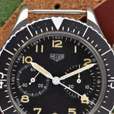 Heuer "Bund" Bundeswehr Flyback Chronograph - Small T
