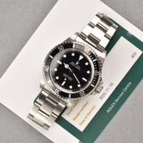 1997 Rolex Submariner 14060 With Rolex Service Certificate
