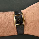 Cartier Tank Must De Cartier Black Dial With Box