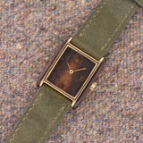 1975 Cartier Tank Palissandre De Rio Wood Dial & Case