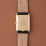 1970s Omega Tank Solid 14k Gold (Ref. DD6923)