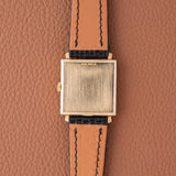 1960s Omega Square Tank Solid 14k Gold (Ref. D6624)