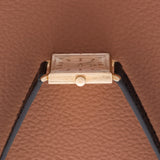 1960s Omega Square Tank Solid 14k Gold (Ref. D6624)
