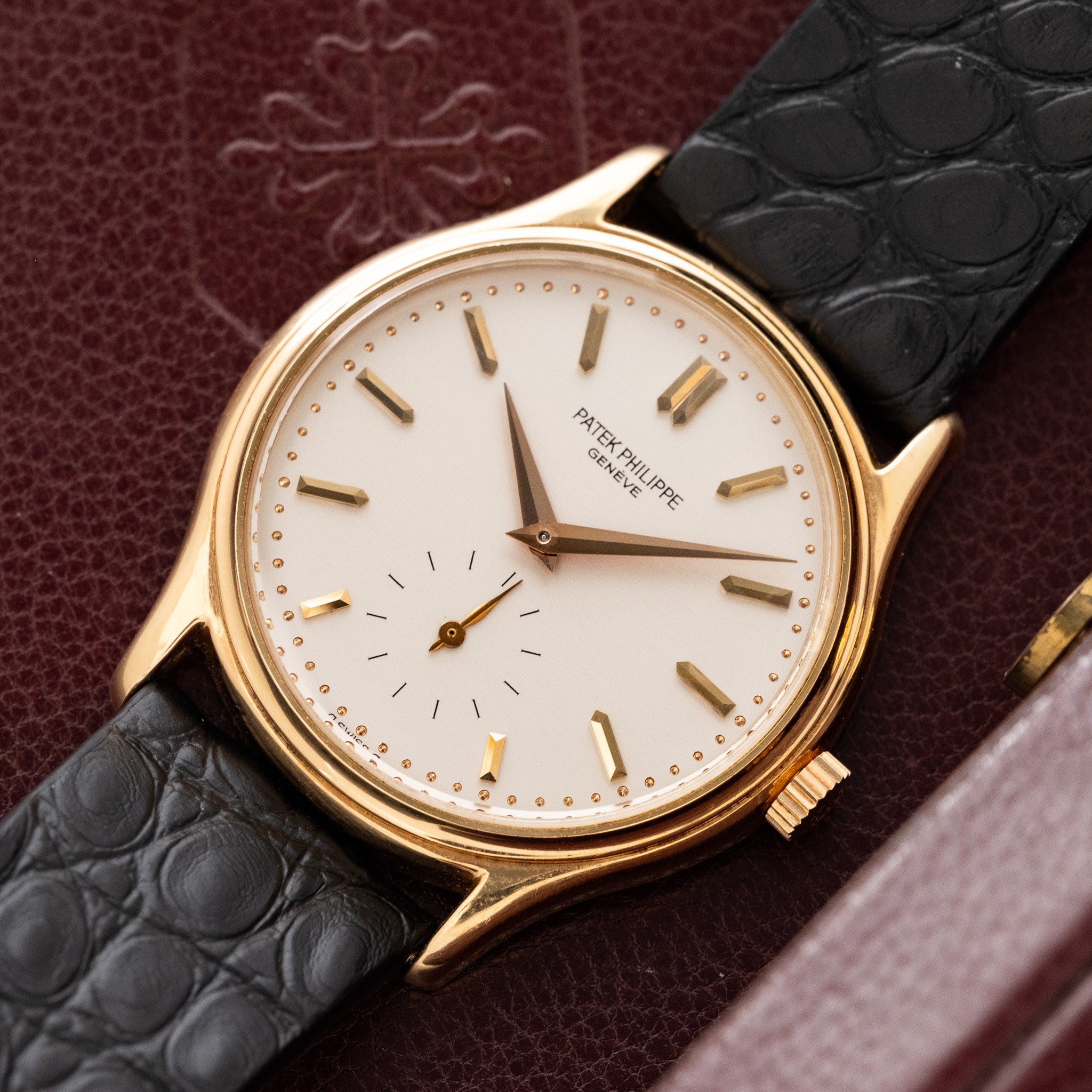 PATEK PHILIPPE コレクションボックス トケマー:PATEK PHILIPPE パテック レザー製 コレクションケース