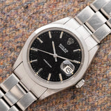 1969 Rolex Oyster Date Rare Patina & Silver Font (Ref. 6694)