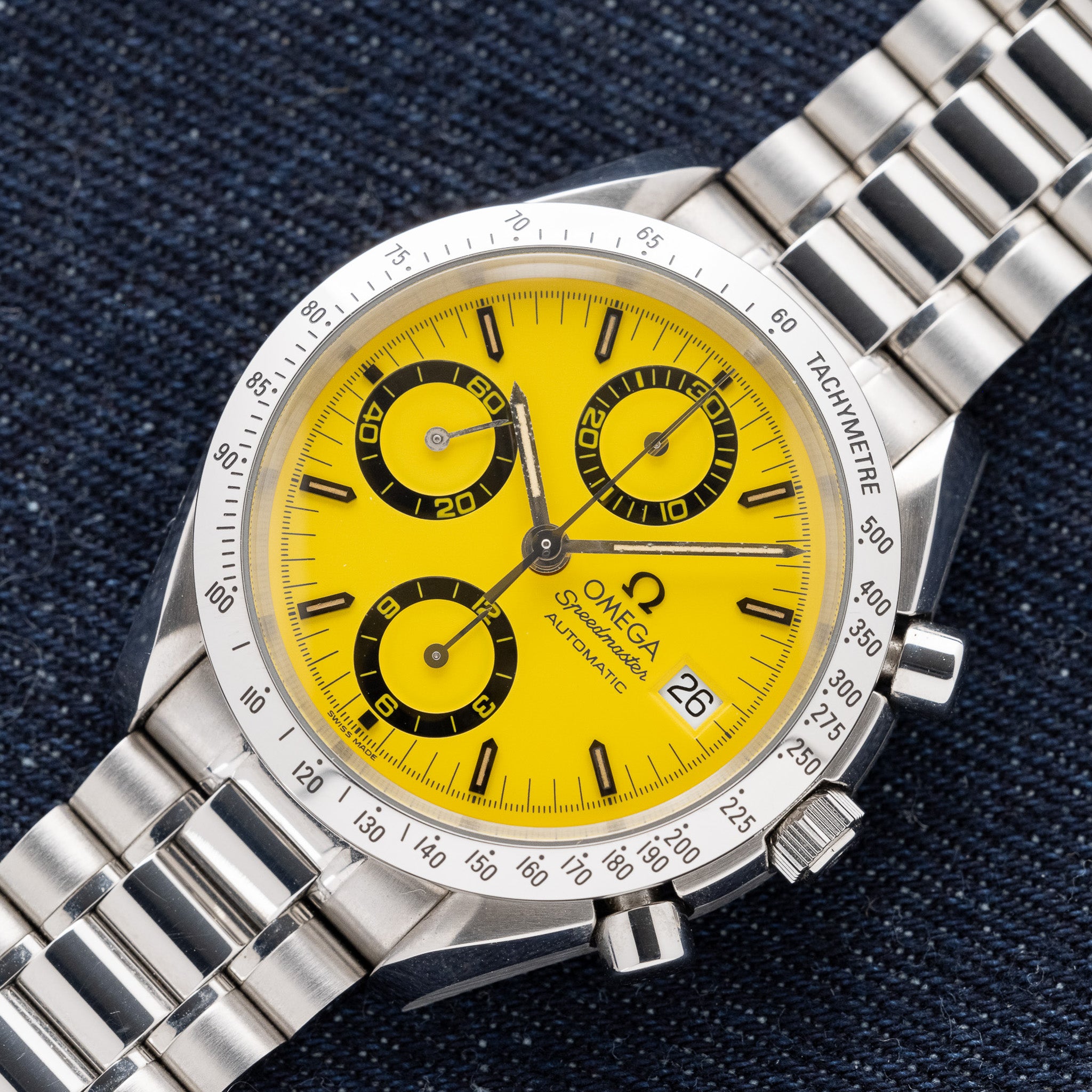 1995 Omega Speedmaster Reduced Yellow Racing Dial (Ref. 3511.12
