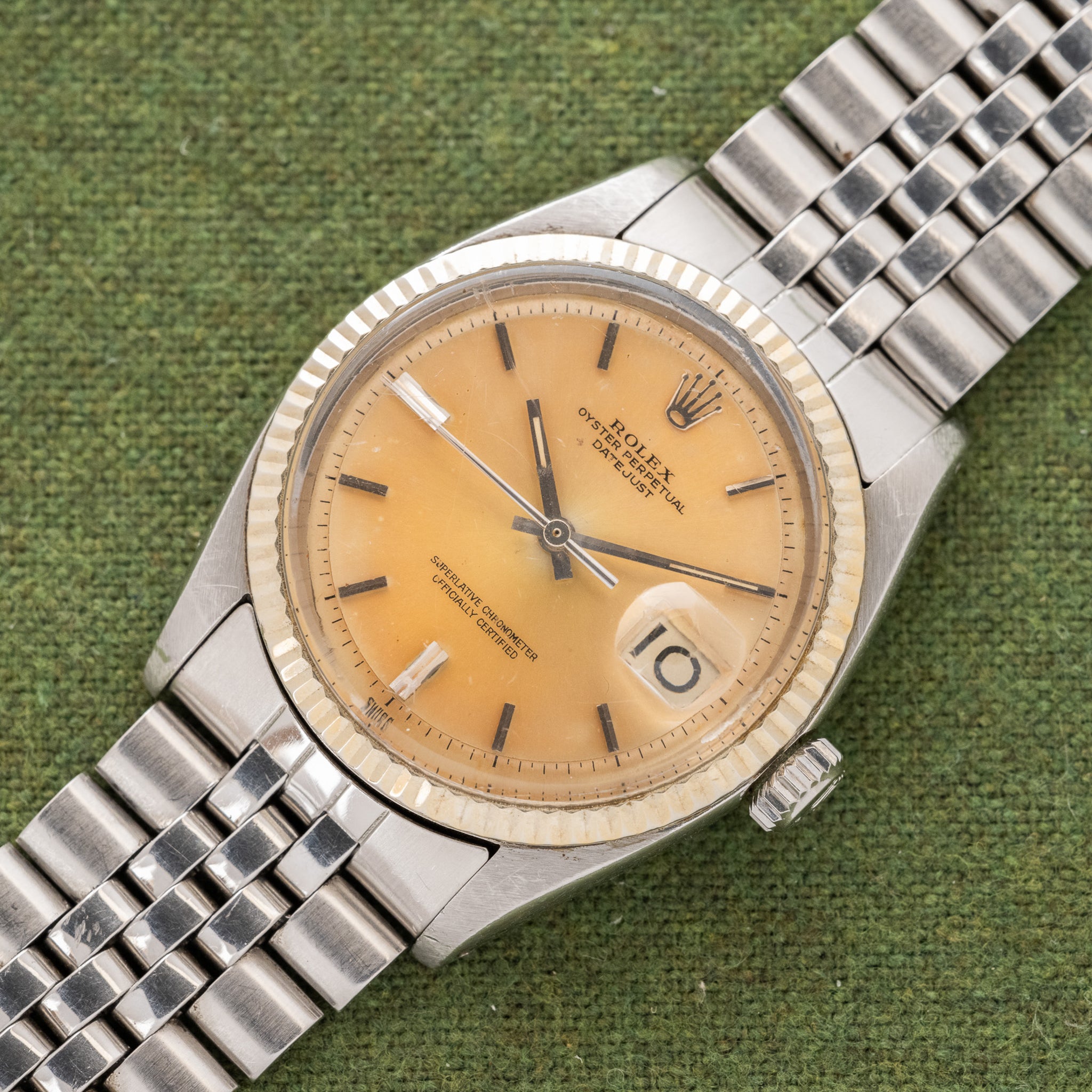 1963 Rolex Datejust Golden Tropical Dial (Ref. 1601) – Huntington
