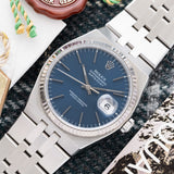 2001 Rolex Datejust Blue Dial Oysterquartz - Complete Set (Ref. 17014)