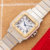 Cartier Santos Carree Two Tone (Ref. 2961)