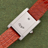 1997 Cartier Tank à Guichets Platinum - 150th Anniversary