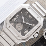 2024 Cartier Santos Dual Time Large - Box & Papers (Ref. WSSA0076)