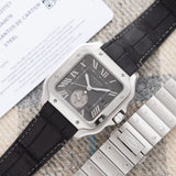 2024 Cartier Santos Dual Time Large - Box & Papers (Ref. WSSA0076)