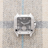 2024 Cartier Santos Dual Time Large - Box & Papers (Ref. WSSA0076)