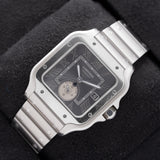 2024 Cartier Santos Dual Time Large - Box & Papers (Ref. WSSA0076)