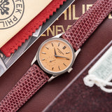 1996 Patek Philippe Calatrava Rare Salmon Dial - Complete Collectors Set (Ref. 3796S)