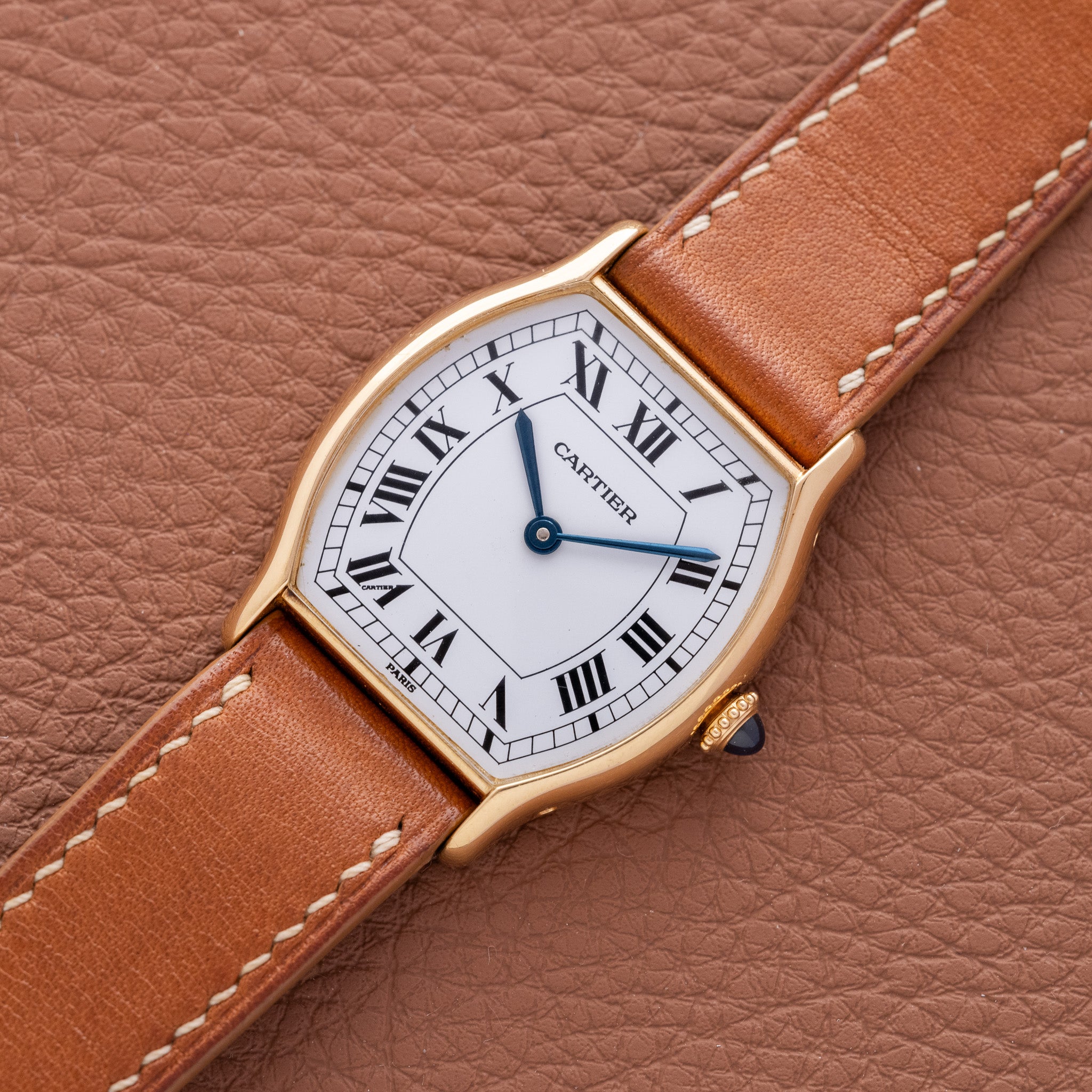 Cartier Tortue Large Paris Dial (Ref. 10712) – Huntington Company