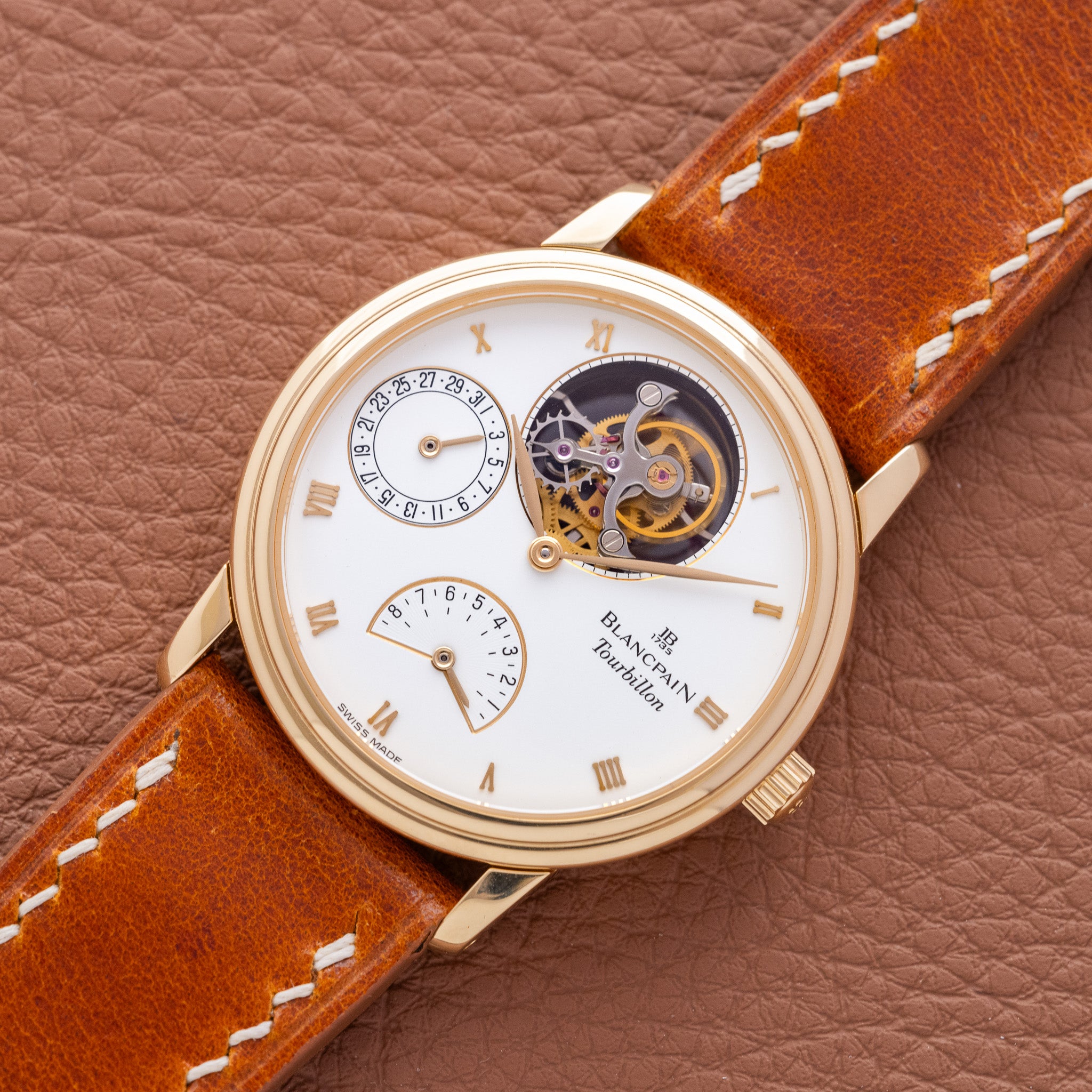 Tourbillon Blancpain Villeret Minute Repeater Minute Repeater Jb