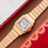 Cartier Santos Galbee 18k Or Massif (Ref. 87901)