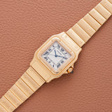 Cartier Santos Galbee 18k Or Massif (Ref. 87901)