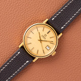 1974 Omega Gold Seamaster Date - Unsigned Dial (Ref. 166.0202)