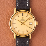 1974 Omega Gold Seamaster Date - Unsigned Dial (Ref. 166.0202)