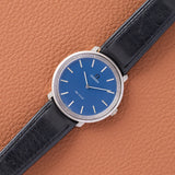 1970s Omega De Ville Blue Dial Ultra Slim (Ref. 105.0001)