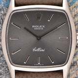 1974 Rolex Cellini Grey Dial Tonneau